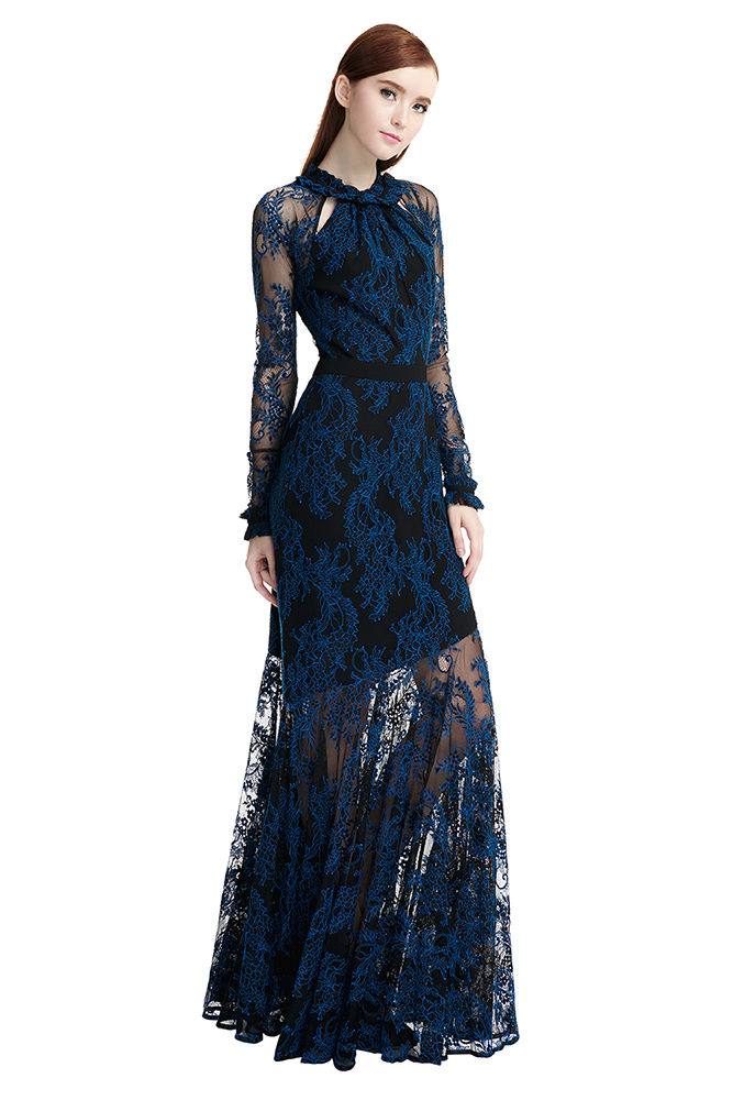 side view of the dress